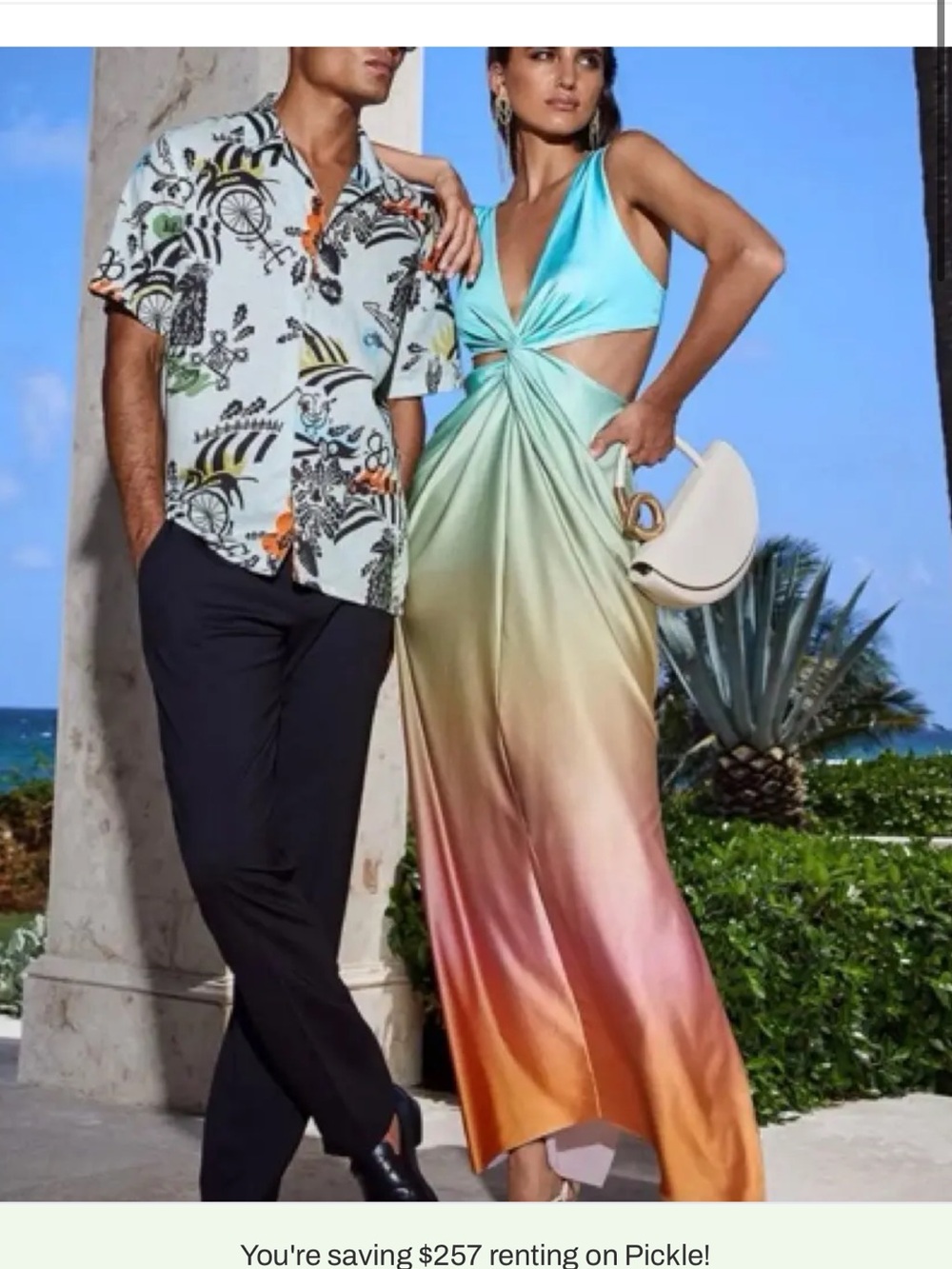 Baobab Rio Ombr Rainbow Cutout Maxi Dress SMALL
Passion Fruit